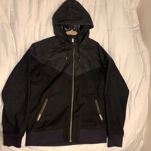 Nike NSW Sportswear British Millerain Windrunner Jacket 506335-010 Black Men